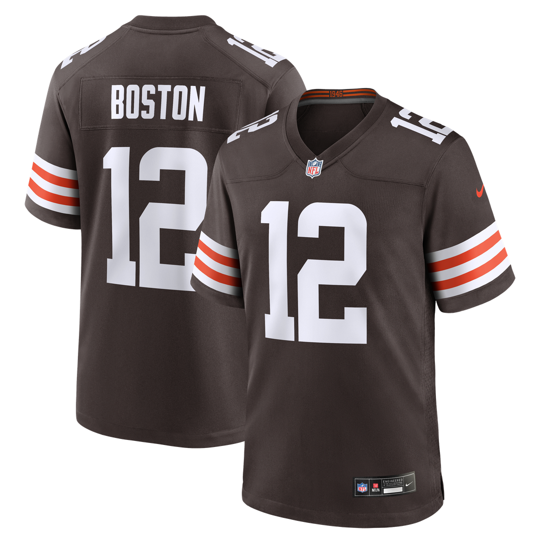 Denzel Boston Cleveland Browns Nike Game Jersey - Brown