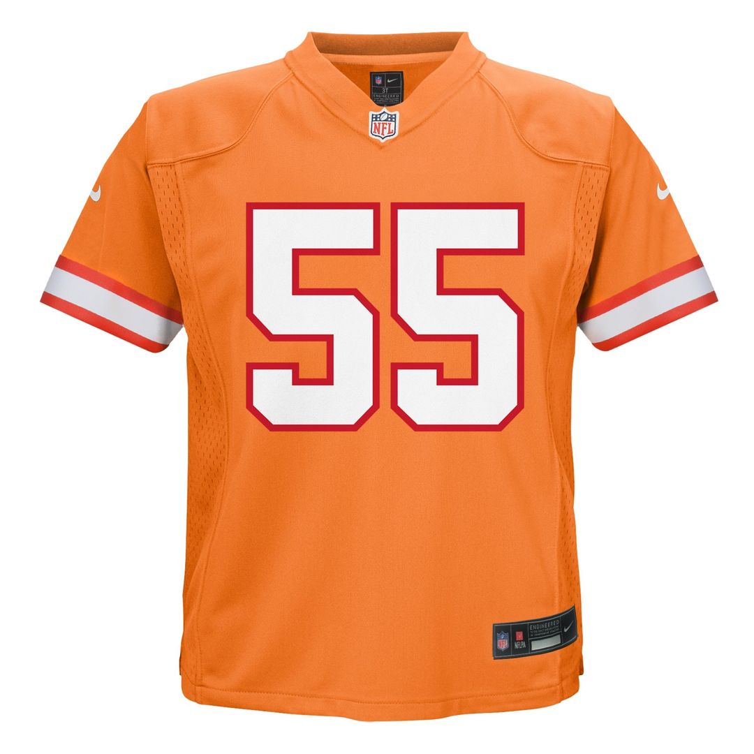 Derrick Brooks Tampa Bay Buccaneers Nike Infant Alternate  Player Game Jersey - Orange