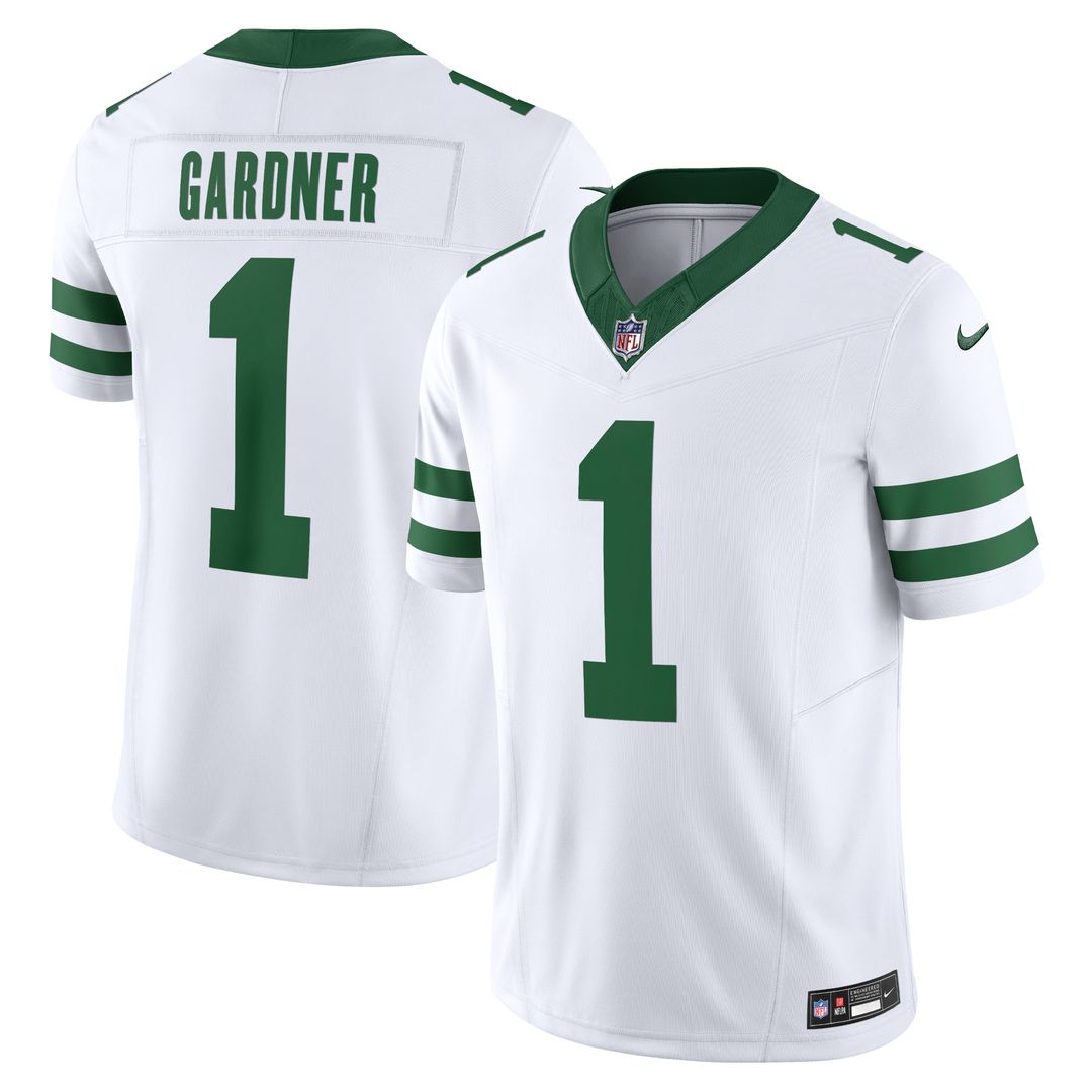 Ahmad Sauce Gardner New York Jets Nike Alternate Vapor F.U.S.E. Limited Jersey  - Legacy Black