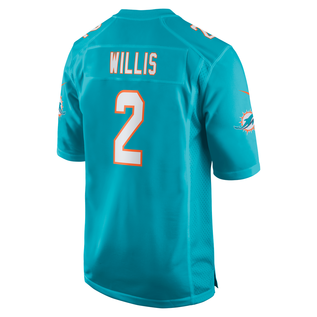 Malik Willis Miami Dolphins Nike Youth Game Jersey - Teal