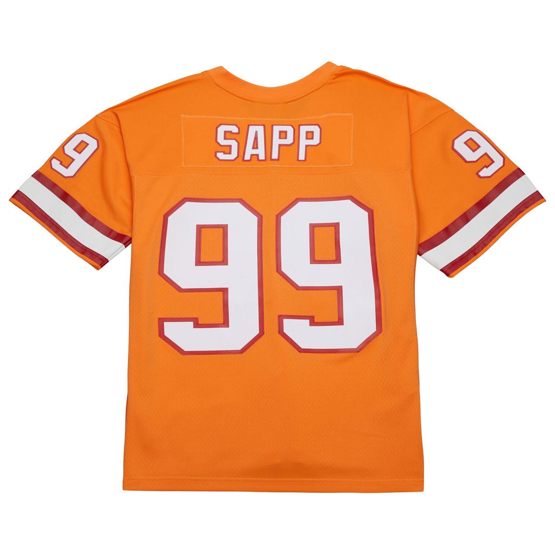 Warren Sapp Tampa Bay Buccaneers Mitchell & Ness 2002 Legacy Replica Jersey - Red