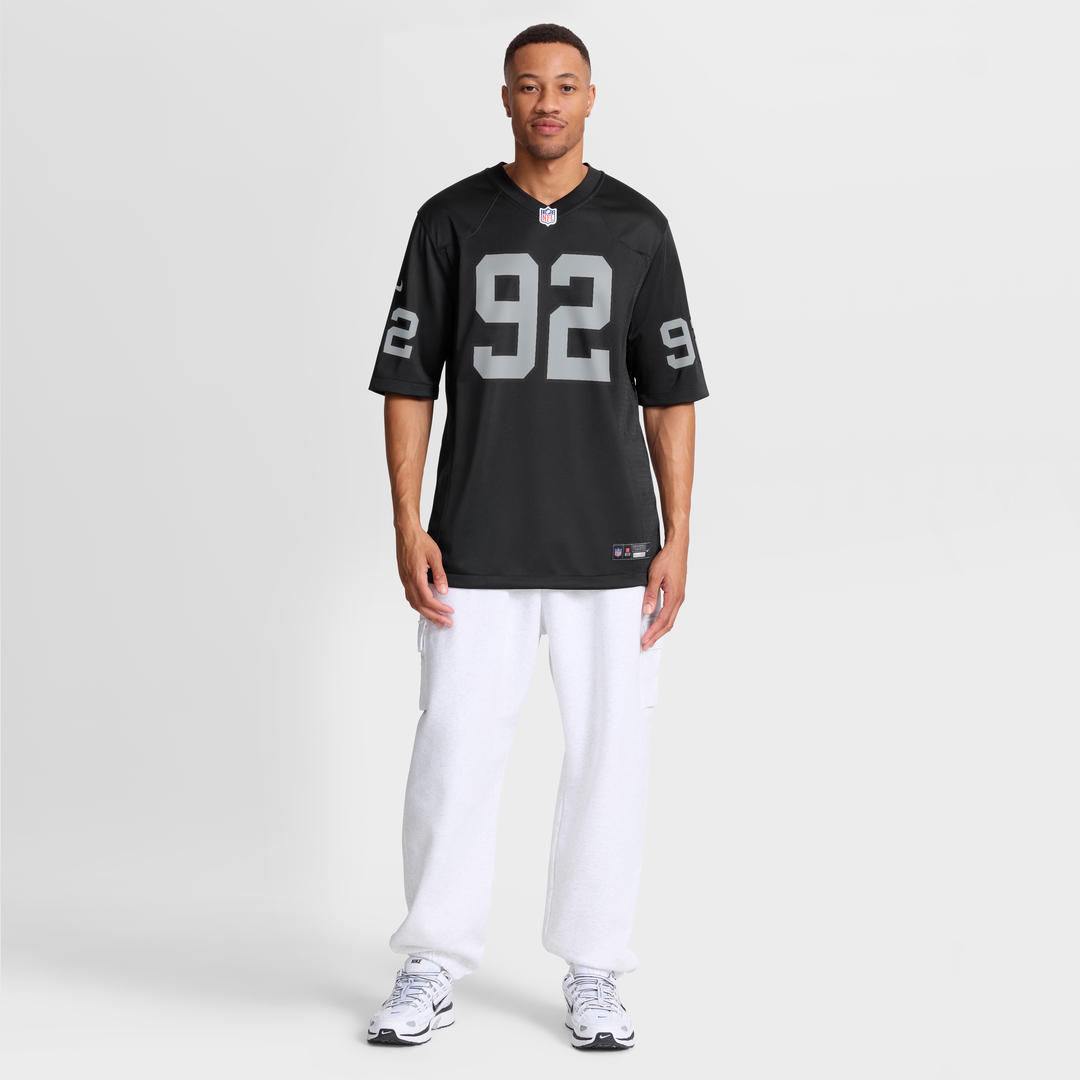 Richard Seymour Las Vegas Raiders Nike Retired Player Game Jersey - Black
