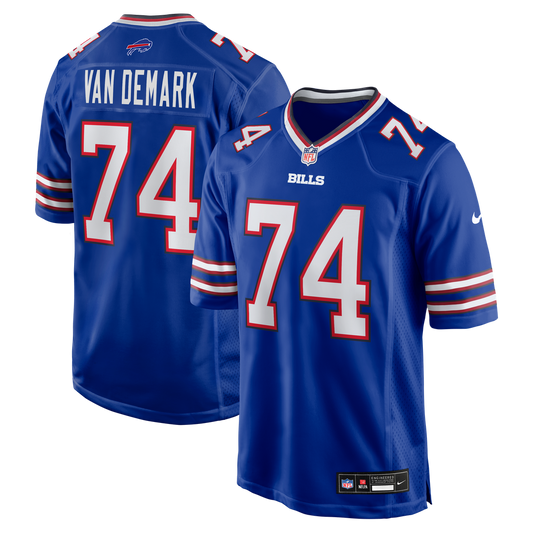 Ryan Van Demark Buffalo Bills Nike Game Player Jersey - Royal