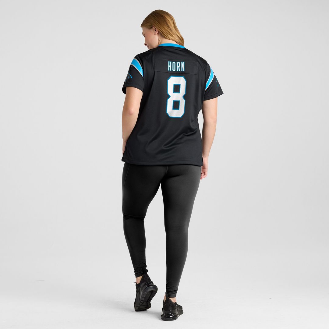 Jaycee Horn Carolina Panthers Nike Women's Player Jersey - Black