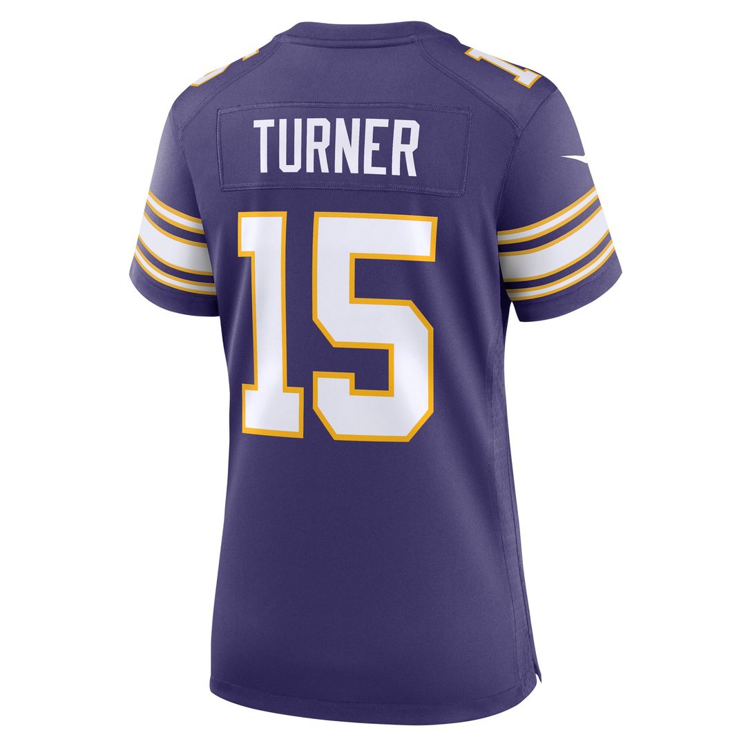 Dallas Turner Minnesota Vikings Nike Women's Alternate Game Jersey -  White