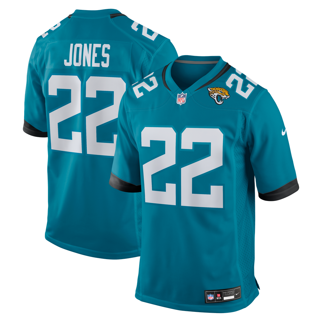 Jarrian Jones Jacksonville Jaguars Nike Team Game Jersey -  Teal
