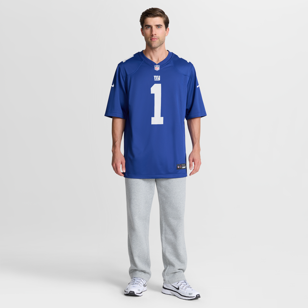 Arvell Reese New York Giants Nike 2026 NFL Draft First Round Pick No. 5 Team Game Jersey - Royal