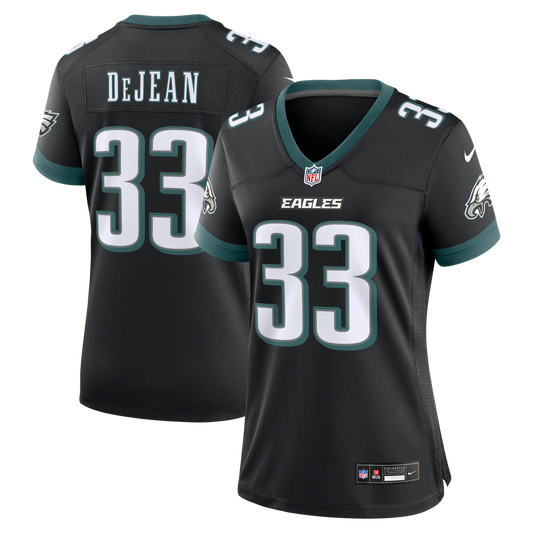 Cooper DeJean Philadelphia Eagles Nike Women's Alternate Game Jersey -  Black