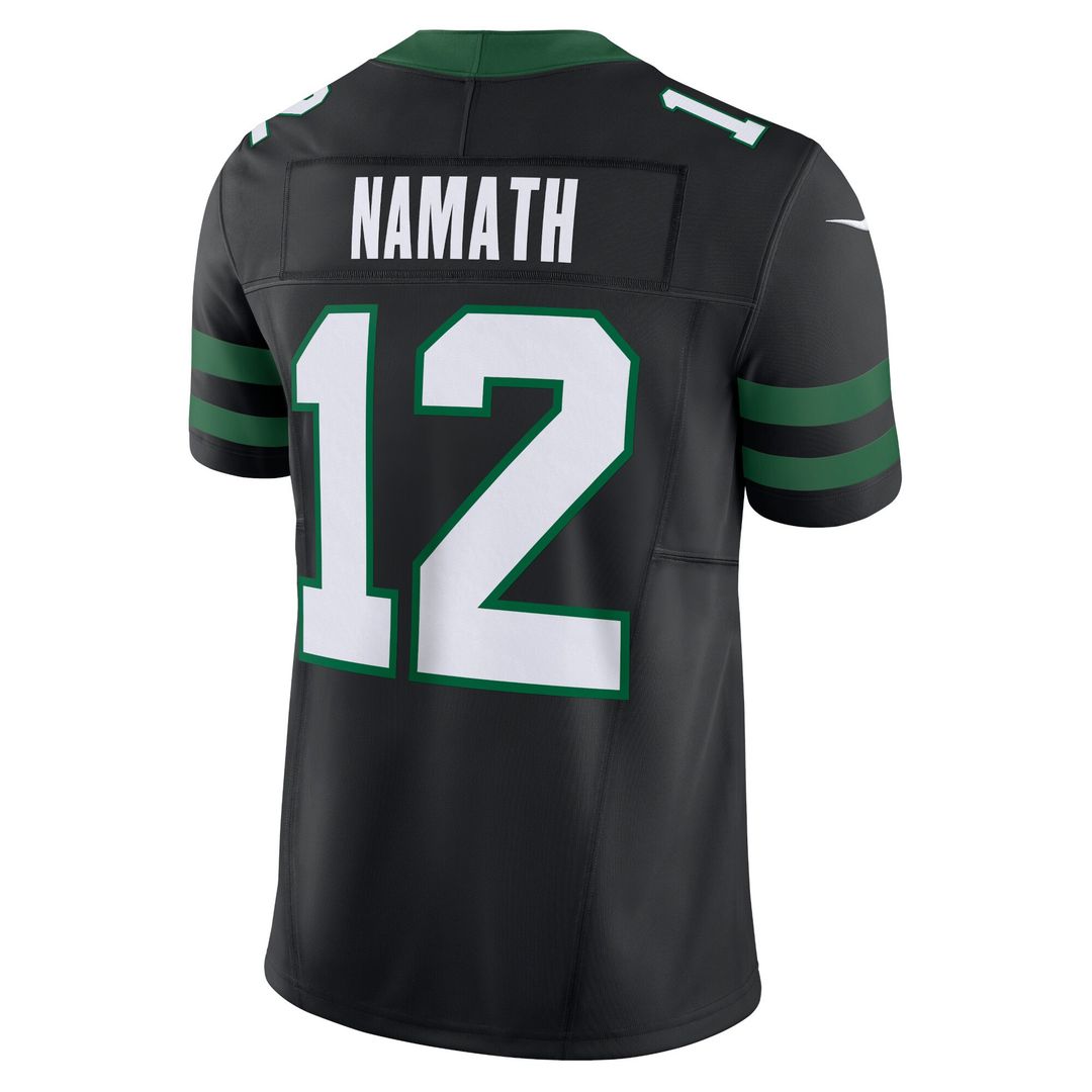Joe Namath New York Jets Nike Vapor F.U.S.E. Limited Jersey  - Legacy White