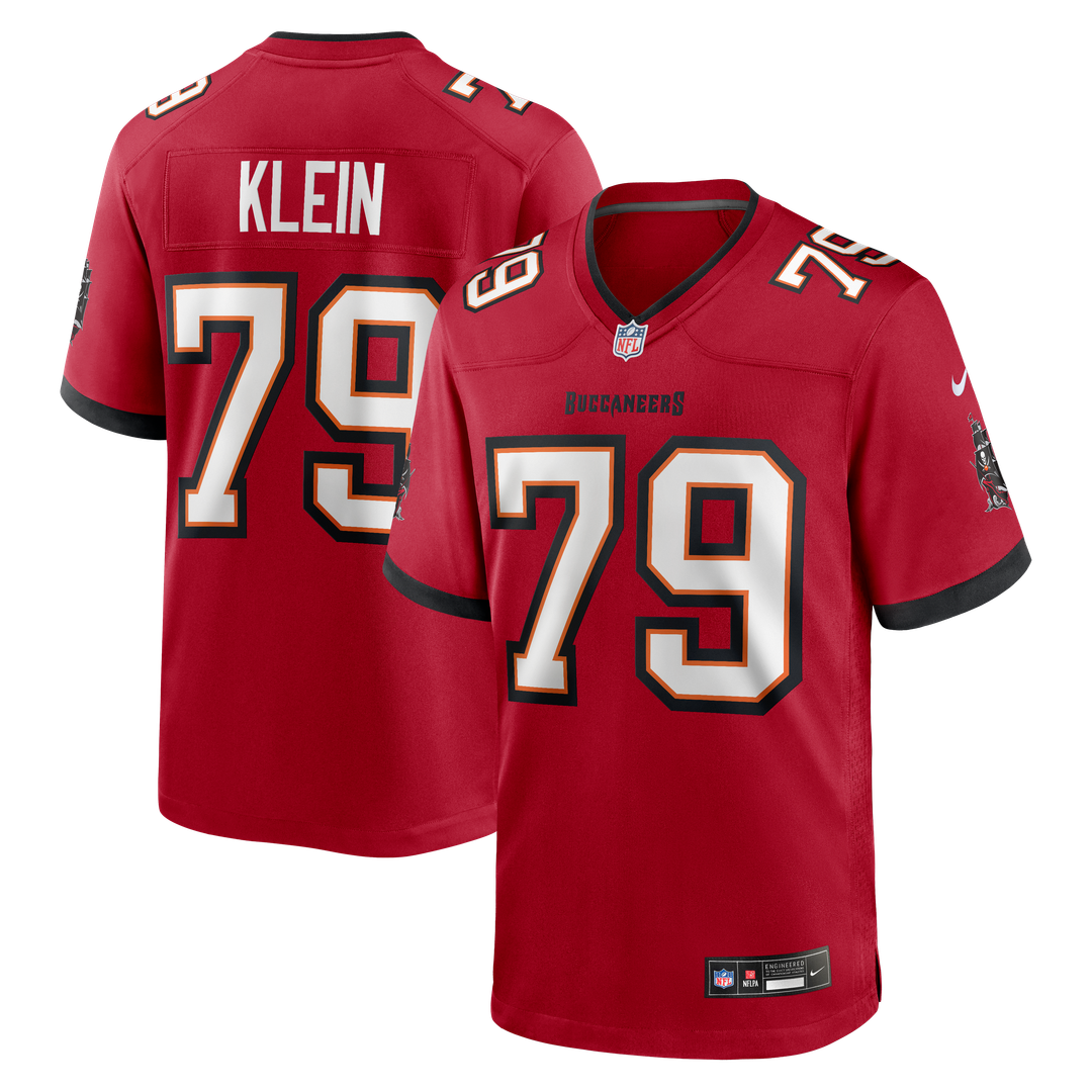 Elijah Klein Tampa Bay Buccaneers Nike  Game Jersey -  Red