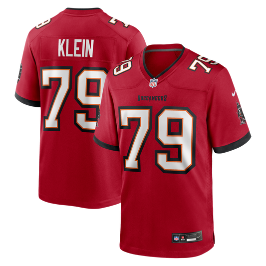 Elijah Klein Tampa Bay Buccaneers Nike  Game Jersey -  Red