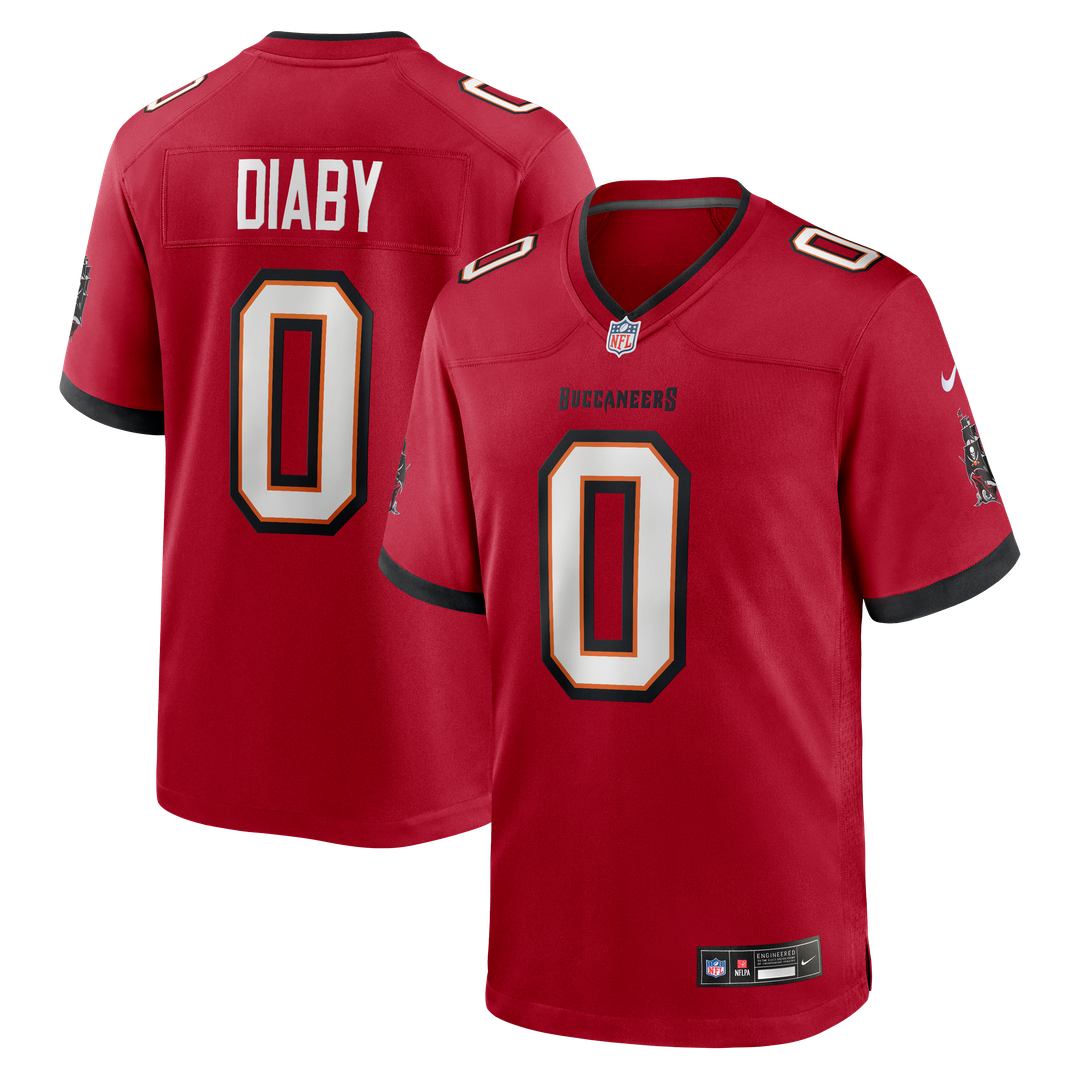 YaYa Diaby Tampa Bay Buccaneers Nike  Game Jersey -  Red