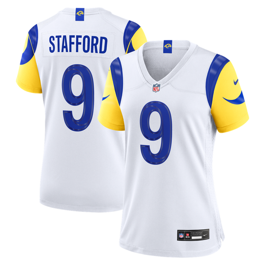 Matthew Stafford Los Angeles Rams Nike Women's Game Jersey - White