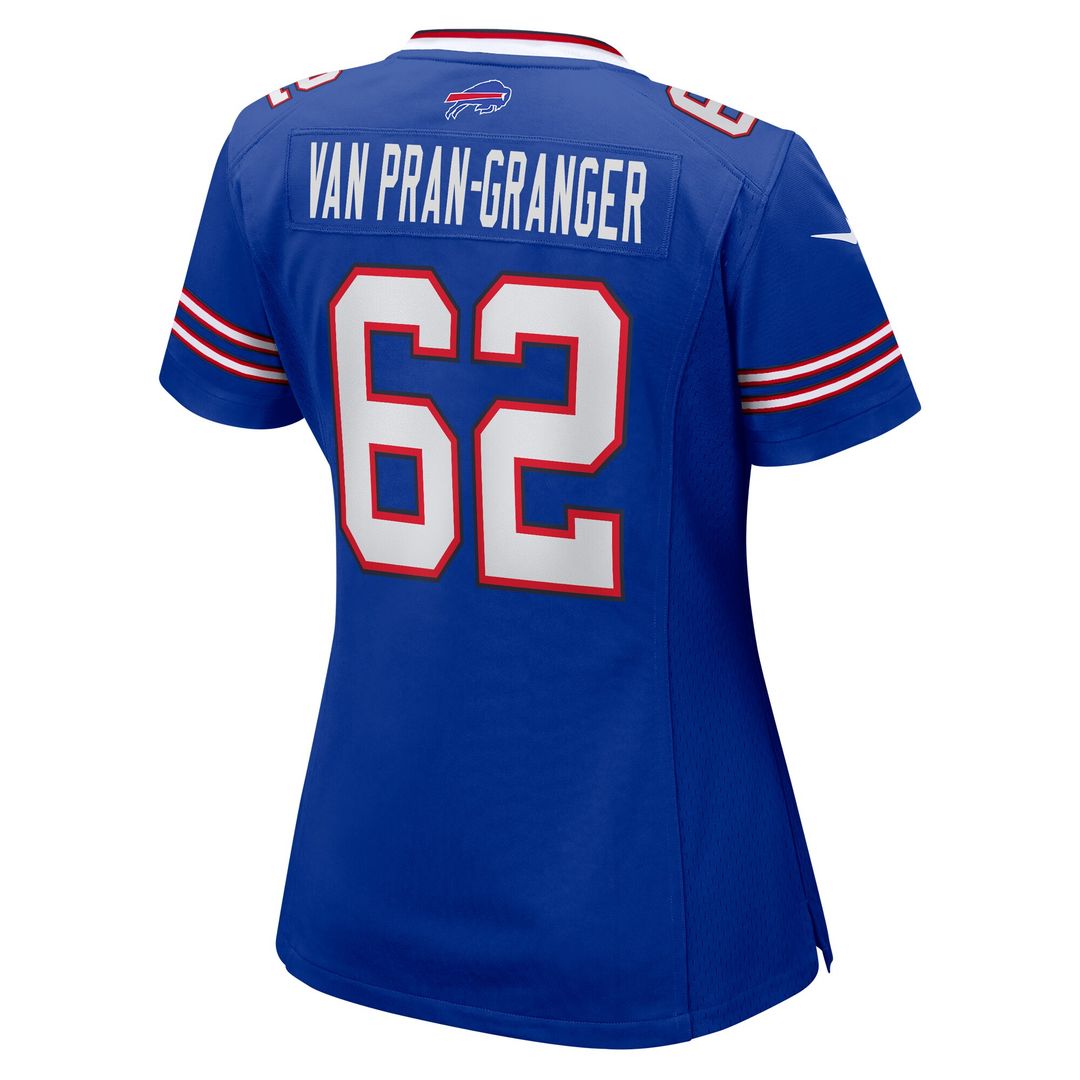Sedrick Van Pran-Granger Buffalo Bills Nike Women's Game Jersey -  Royal