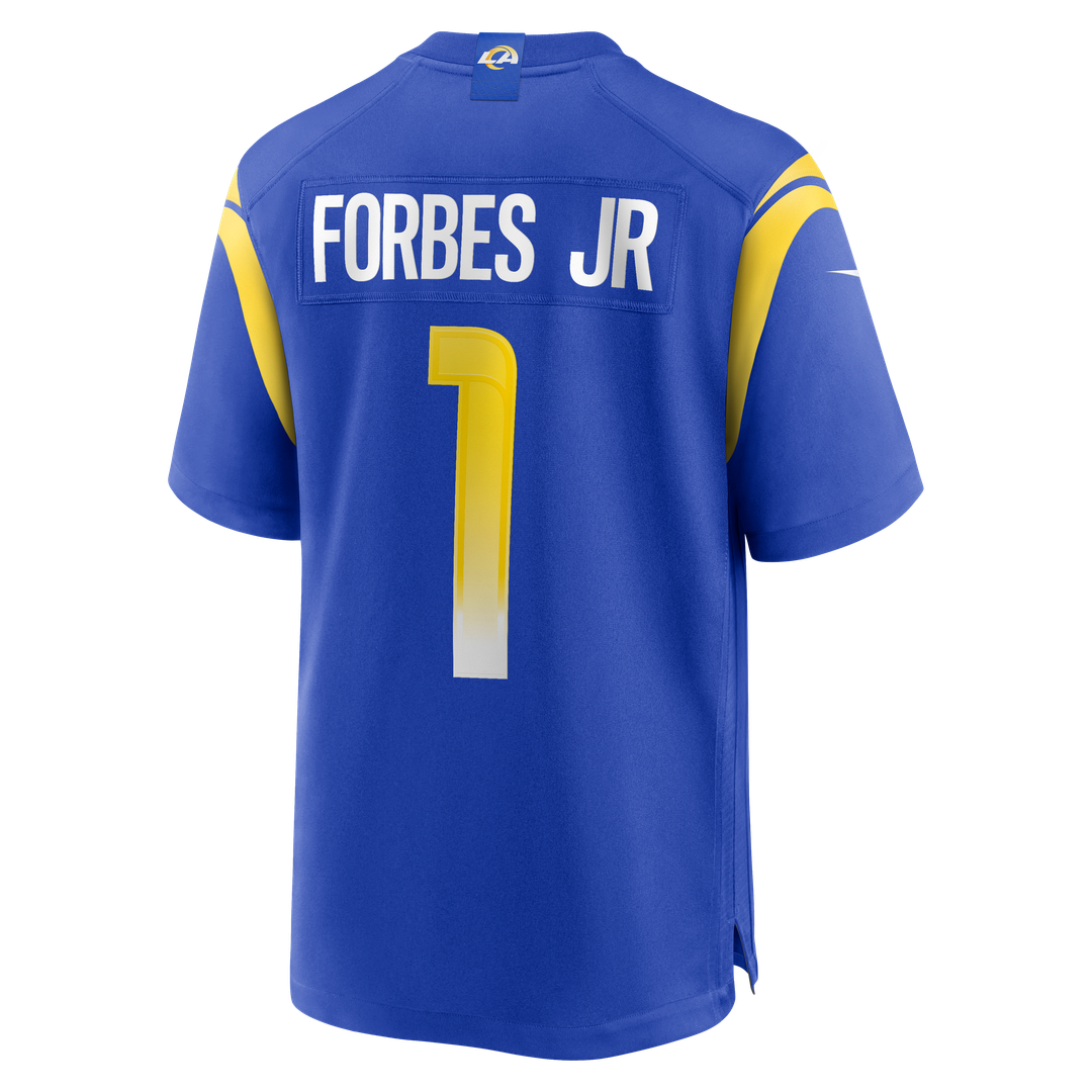 Emmanuel Forbes Jr. Los Angeles Rams Nike Team Game Jersey -  Royal