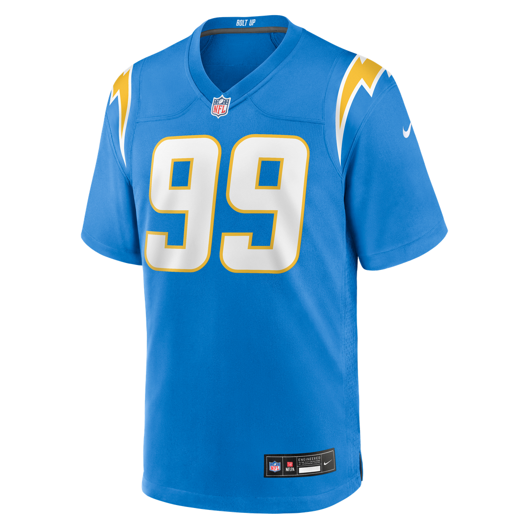 Jamaree Caldwell Los Angeles Chargers Nike Team Game Jersey -  Powder Blue