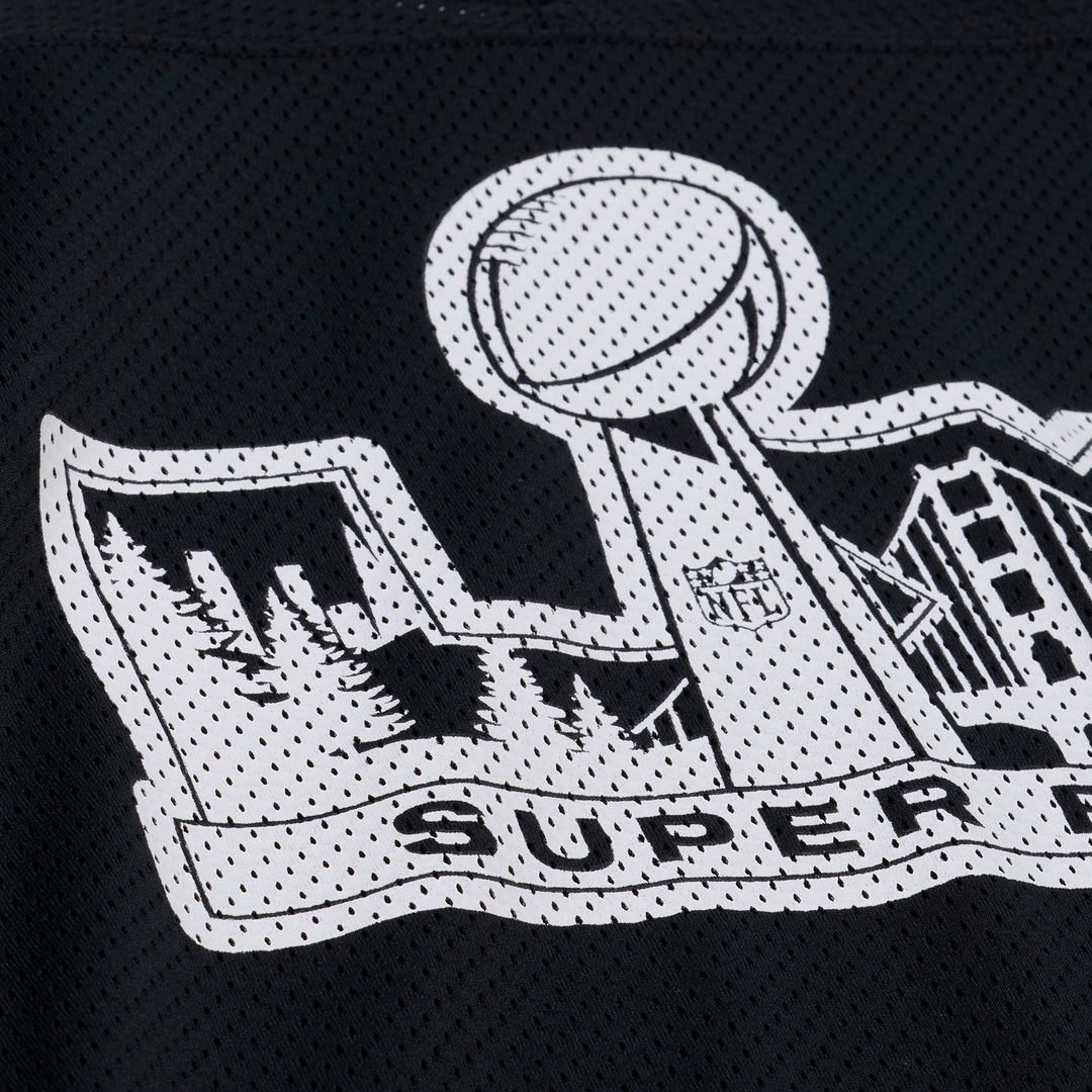 Super Bowl LX Mitchell & Ness x Levi's Unisex Legacy Jersey - Black