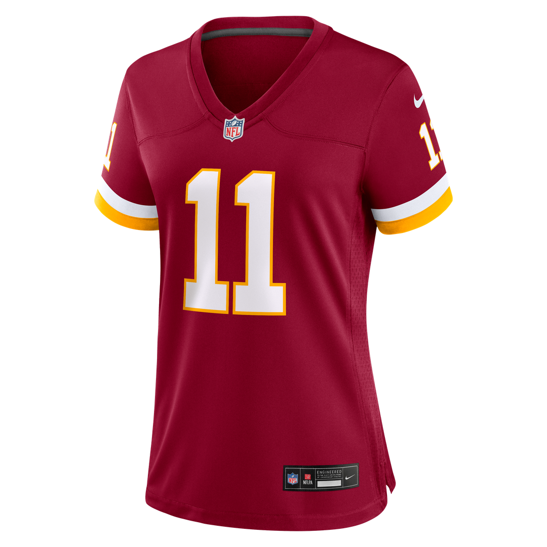 Luke McCaffrey Washington Commanders Nike Women's Hail Raiser Alternate Game Jersey - Black