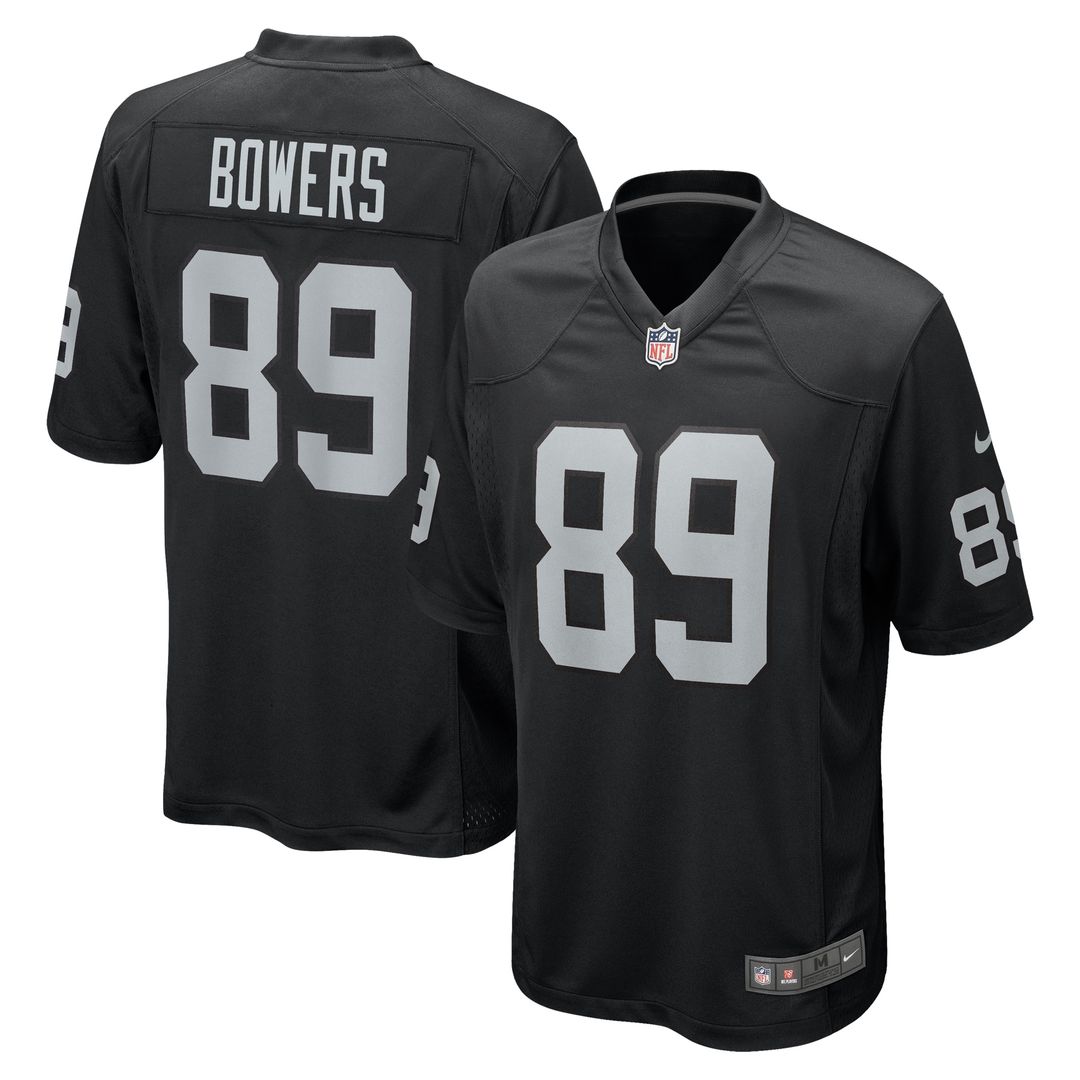 Brock Bowers Las Vegas Raiders Nike Game Jersey -  White