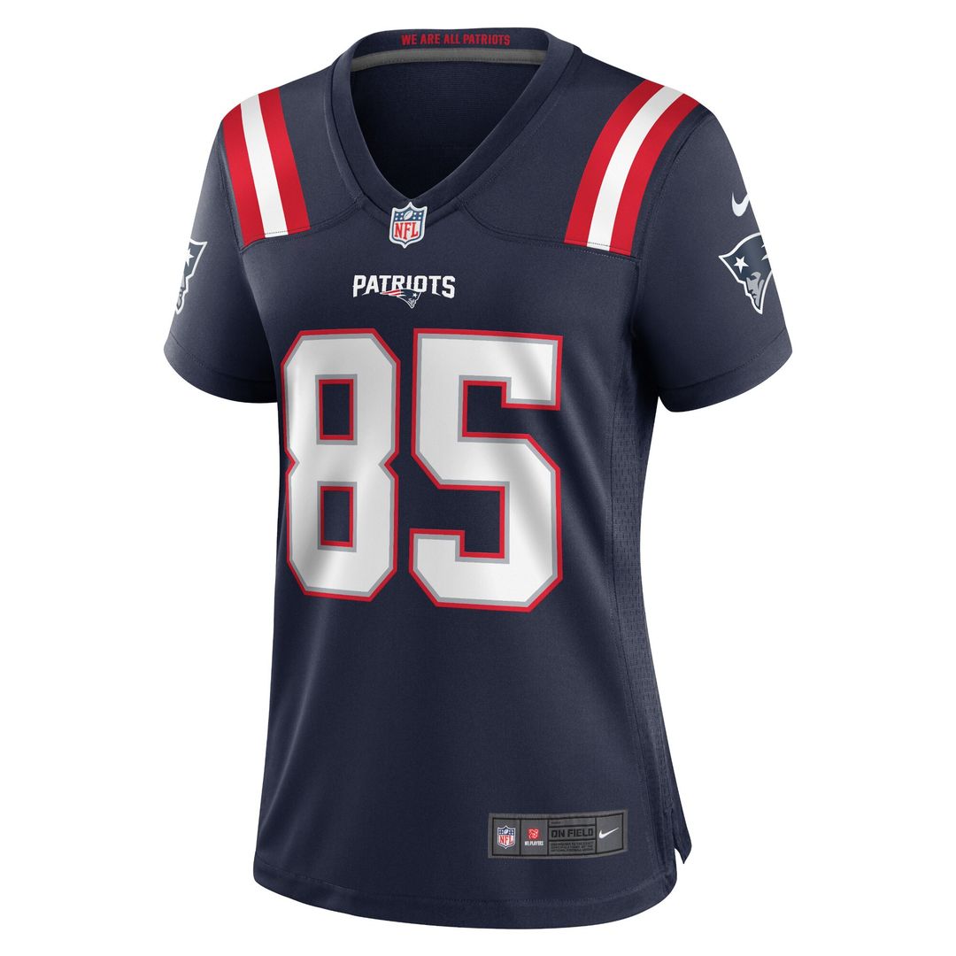 Hunter Henry New England Patriots Nike Women's  Team Game Jersey - Red