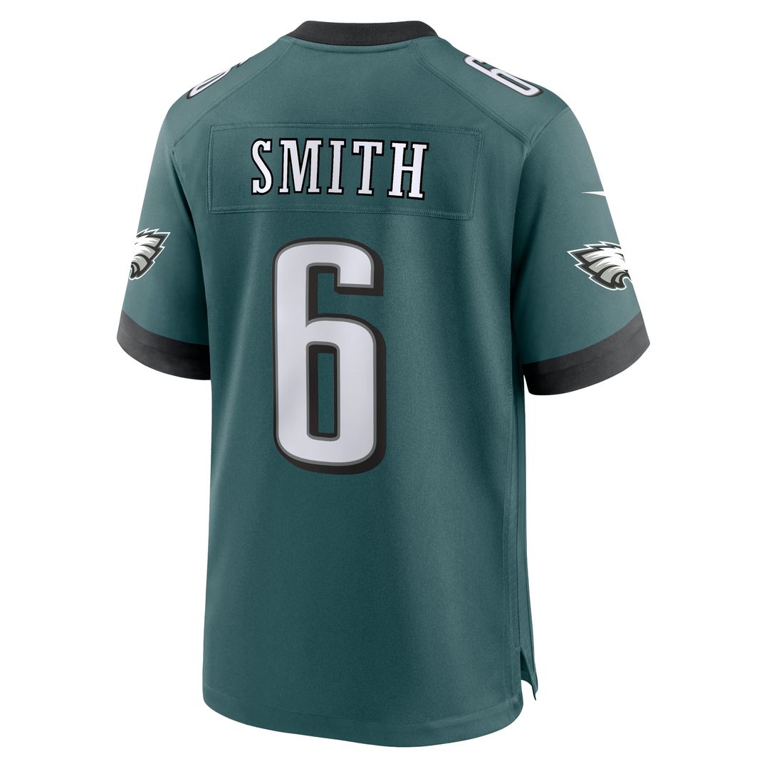 DeVonta Smith Philadelphia Eagles Nike Player Game Jersey - Midnight Green