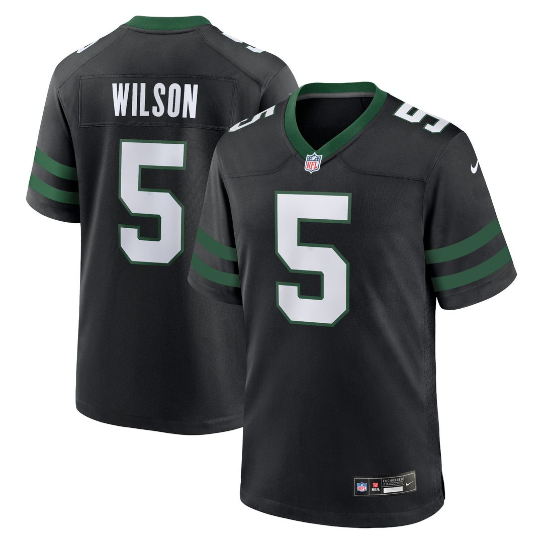 Garrett Wilson New York Jets Nike Game Jersey - Legacy Green