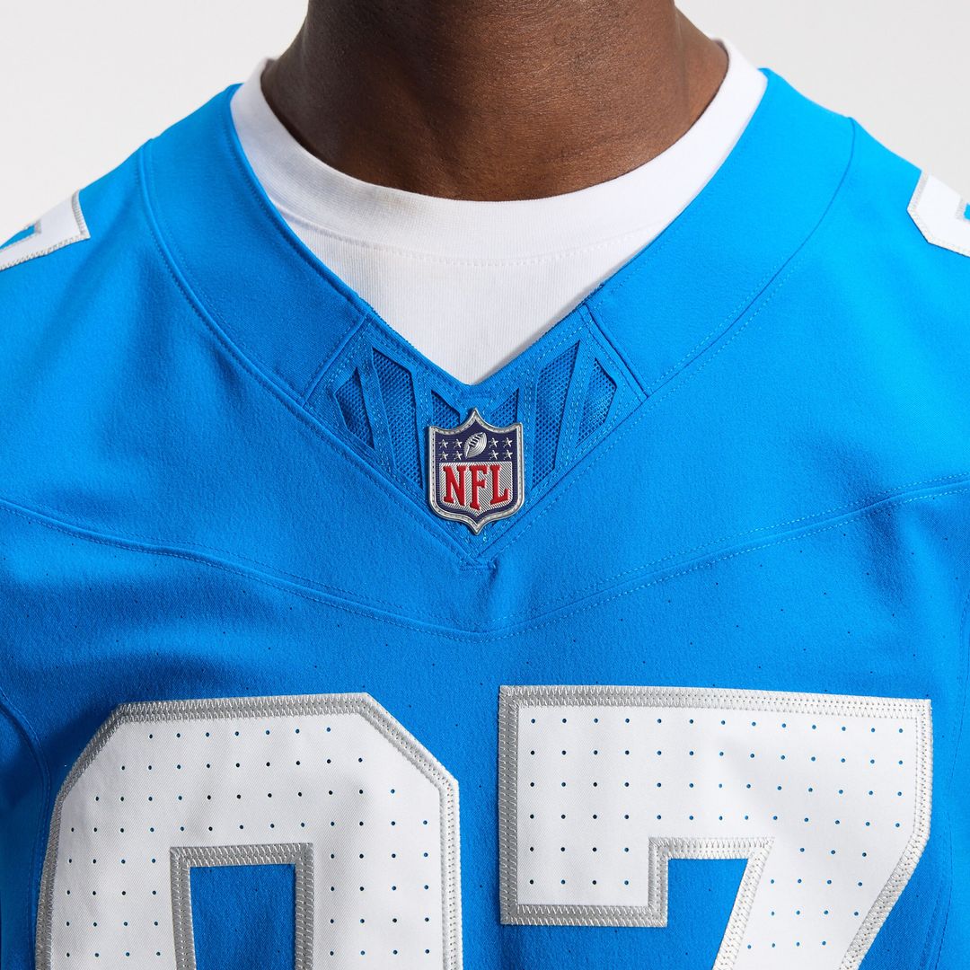 Aidan Hutchinson Detroit Lions Nike Alternate Vapor F.U.S.E. Elite Jersey - Black