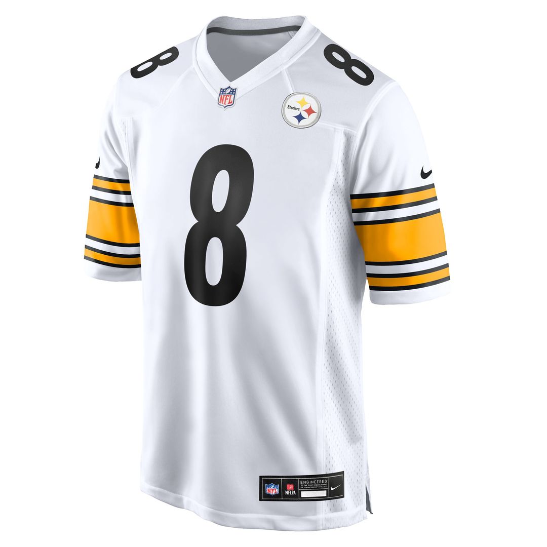 Aaron Rodgers Pittsburgh Steelers Nike Game Jersey - Black