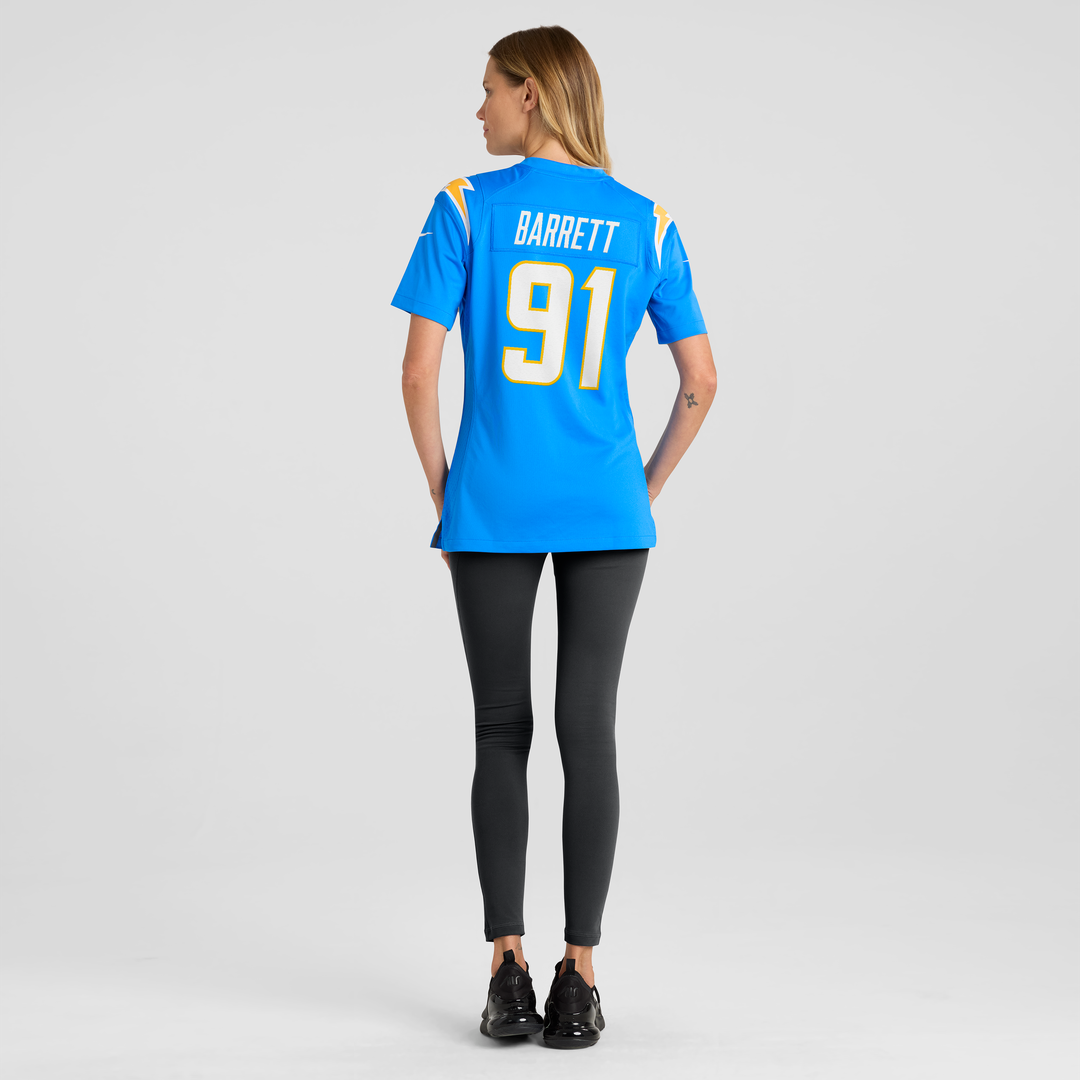 Nick Barrett Los Angeles Chargers Nike Women's Team Game Jersey -  Powder Blue