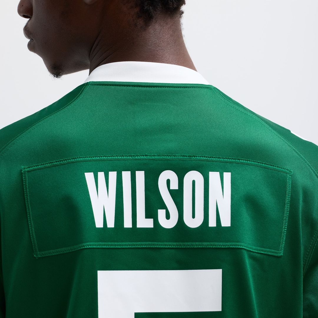 Garrett Wilson New York Jets Nike Game Jersey - Legacy White
