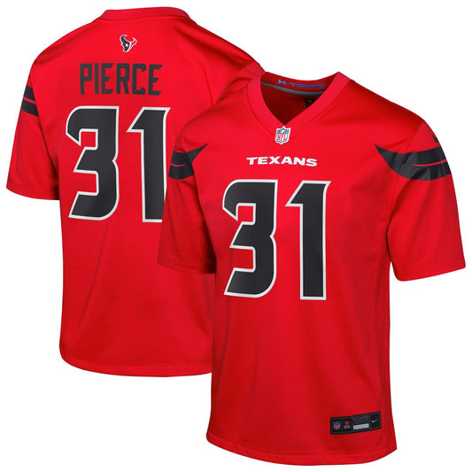 Dameon Pierce Houston Texans Nike Youth Game Jersey - Red