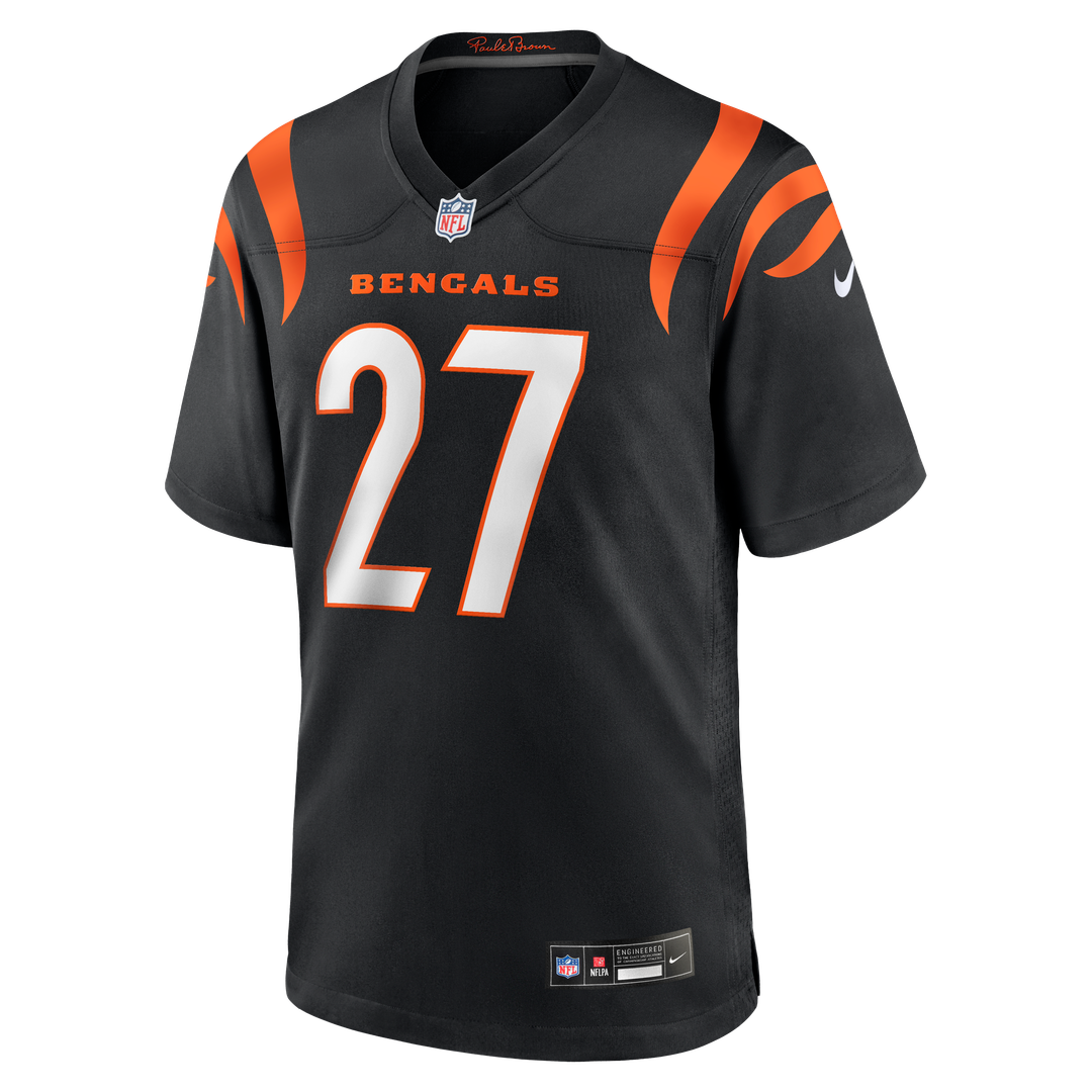 Jordan Battle Cincinnati Bengals Nike Team Game Jersey -  Black