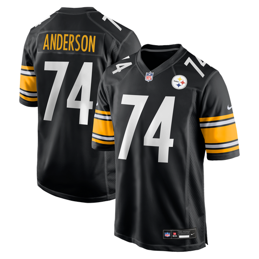 Spencer Anderson Pittsburgh Steelers Nike  Game Jersey -  Black