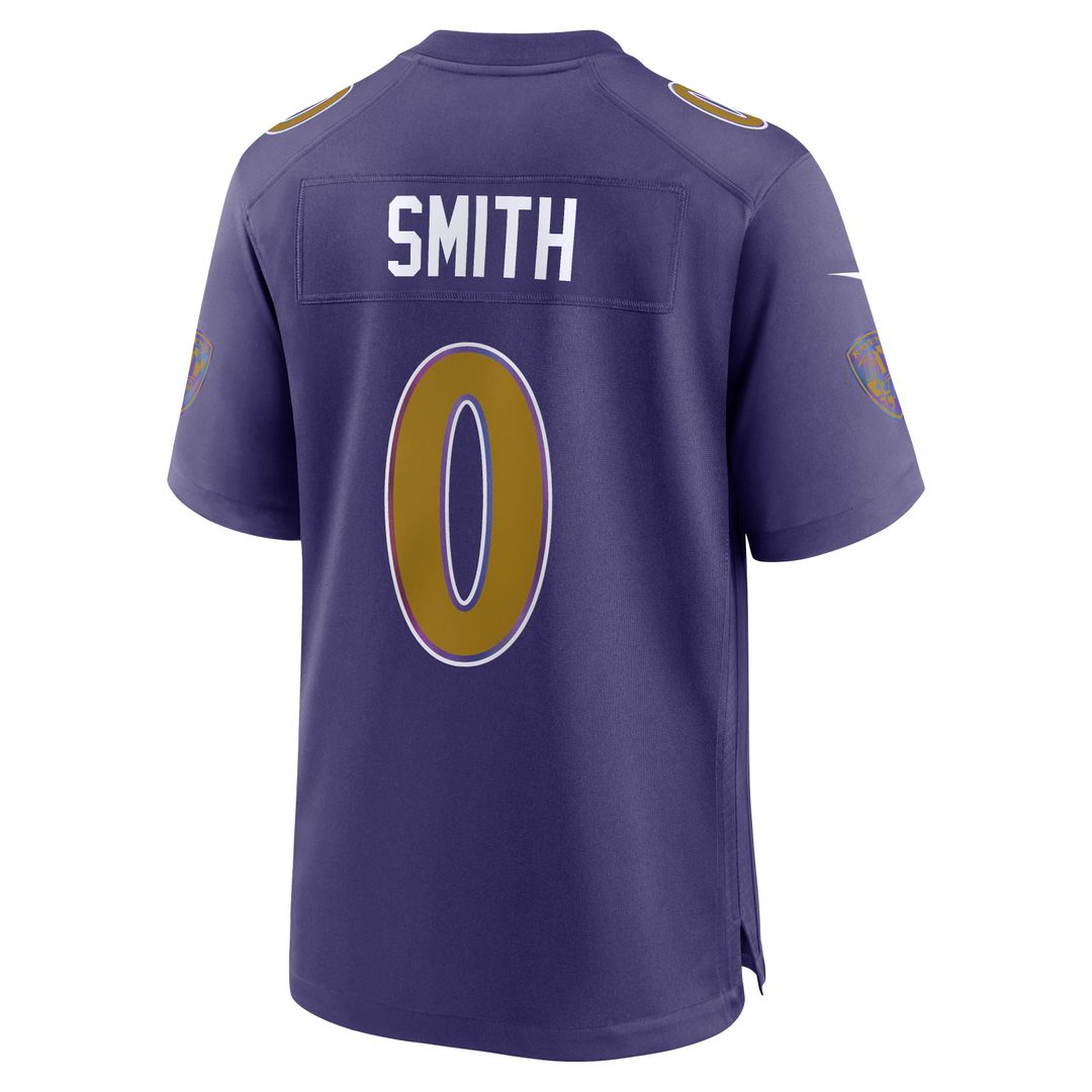 Roquan Smith Baltimore Ravens Nike Game Jersey - White