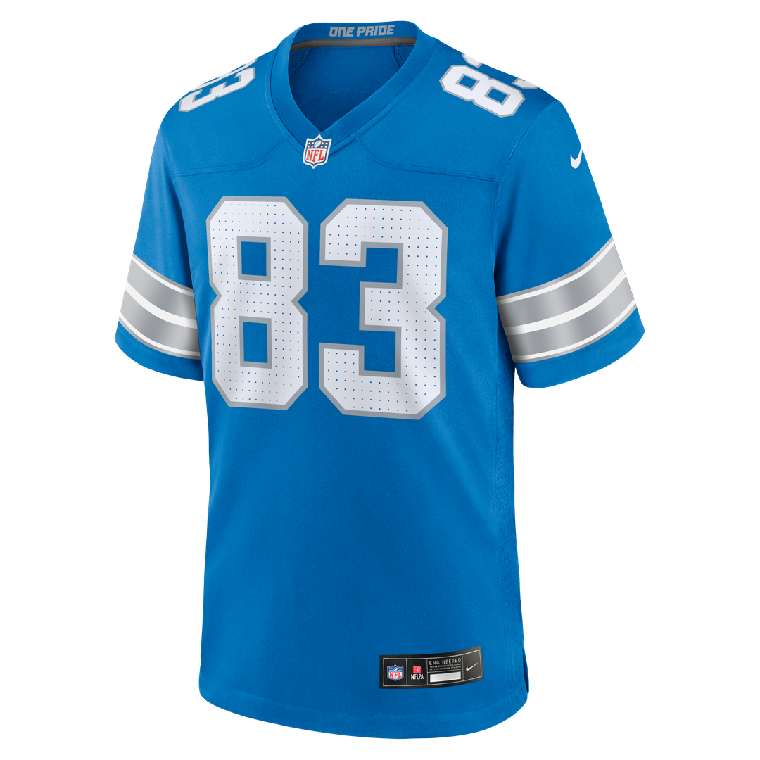 Tyler Conklin Detroit Lions Nike Team Game Jersey -  Blue