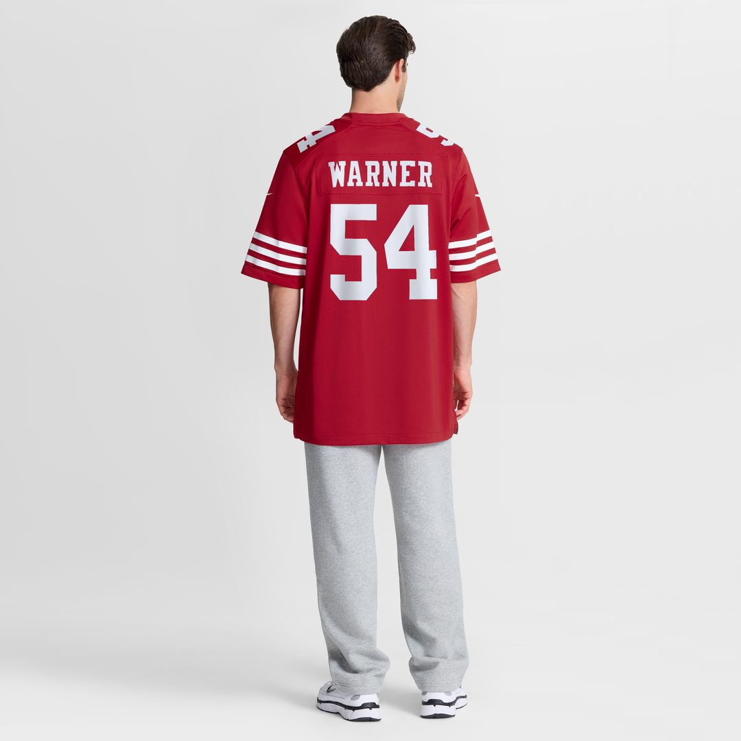 Fred Warner San Francisco 49ers Nike Team Game Player Jersey - White