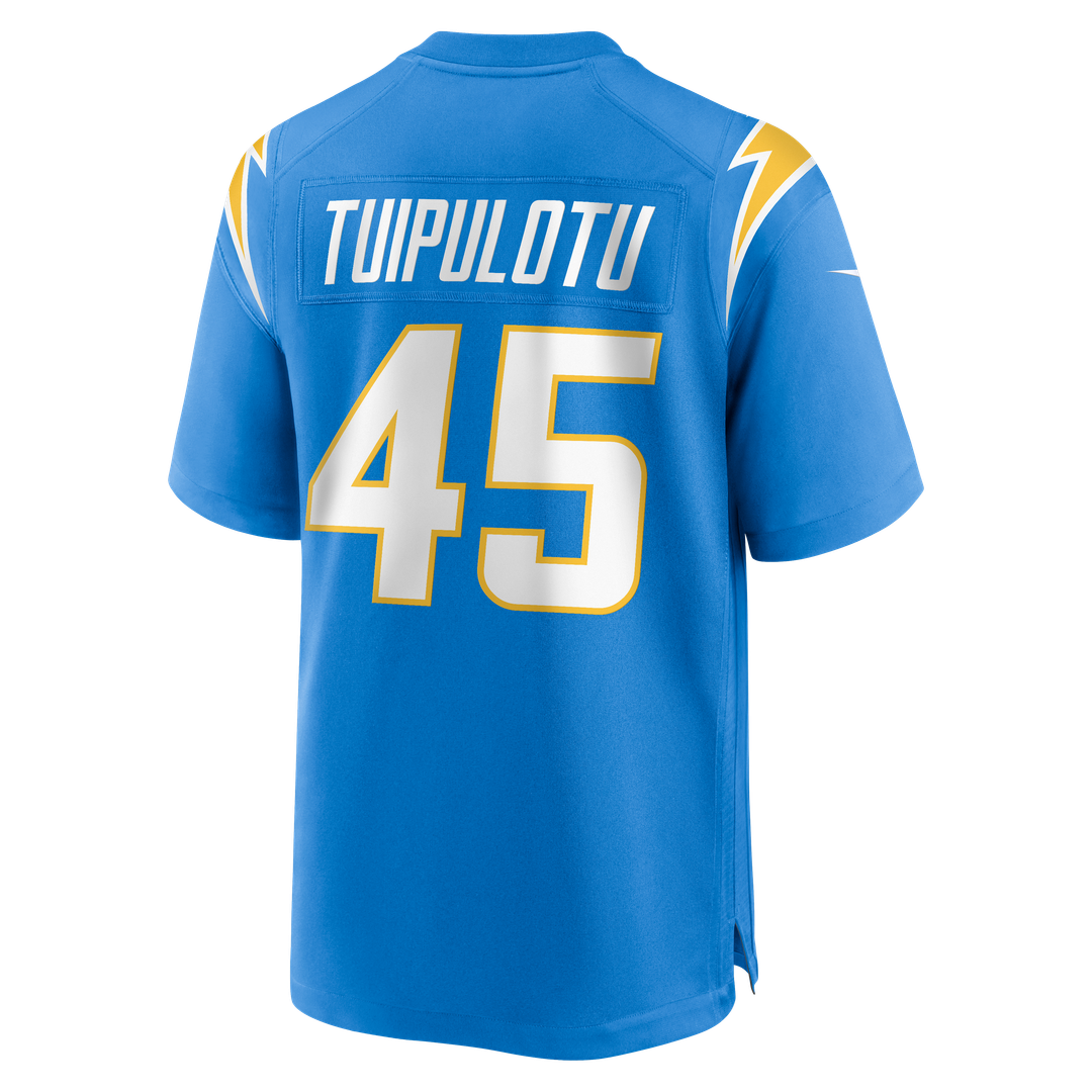Tuli Tuipulotu Los Angeles Chargers Nike Team Game Jersey - Powder Blue