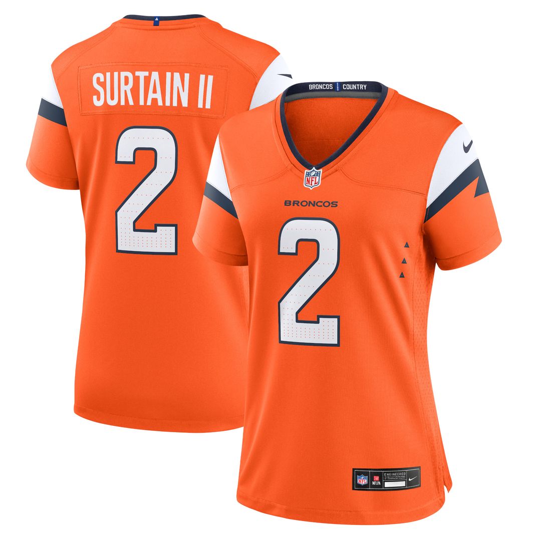 Patrick Surtain II Denver Broncos Nike Women's Game Jersey - White