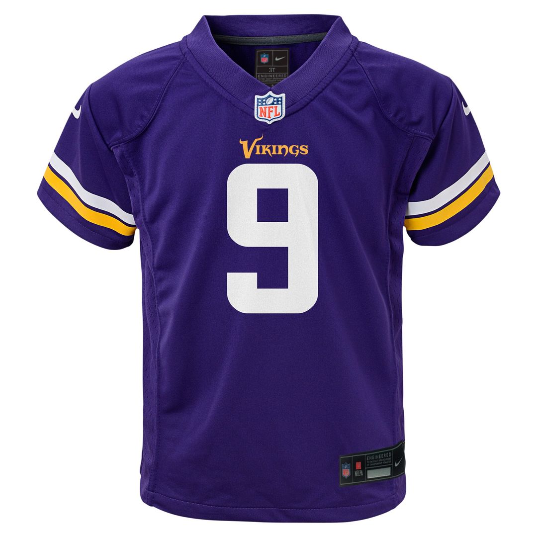 J.J. McCarthy Minnesota Vikings Nike Infant Team  Player Game Jersey - Purple