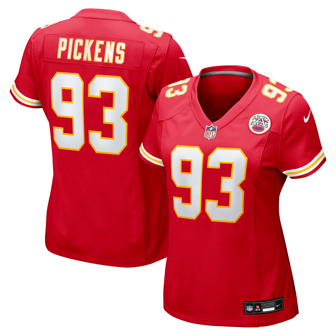 Zacch Pickens Kansas City Chiefs Nike Women's Team Game Jersey -  Red
