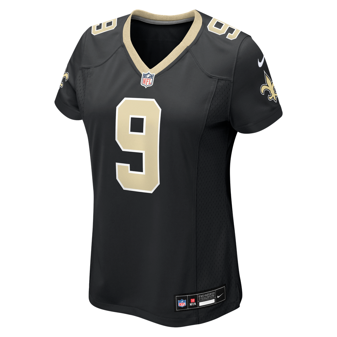Drew Brees New Orleans Saints Nike Women's Team Game Jersey -  Black