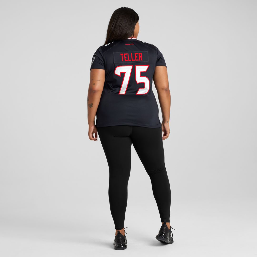 Wyatt Teller Houston Texans Nike Women's Team Game Jersey -  Navy