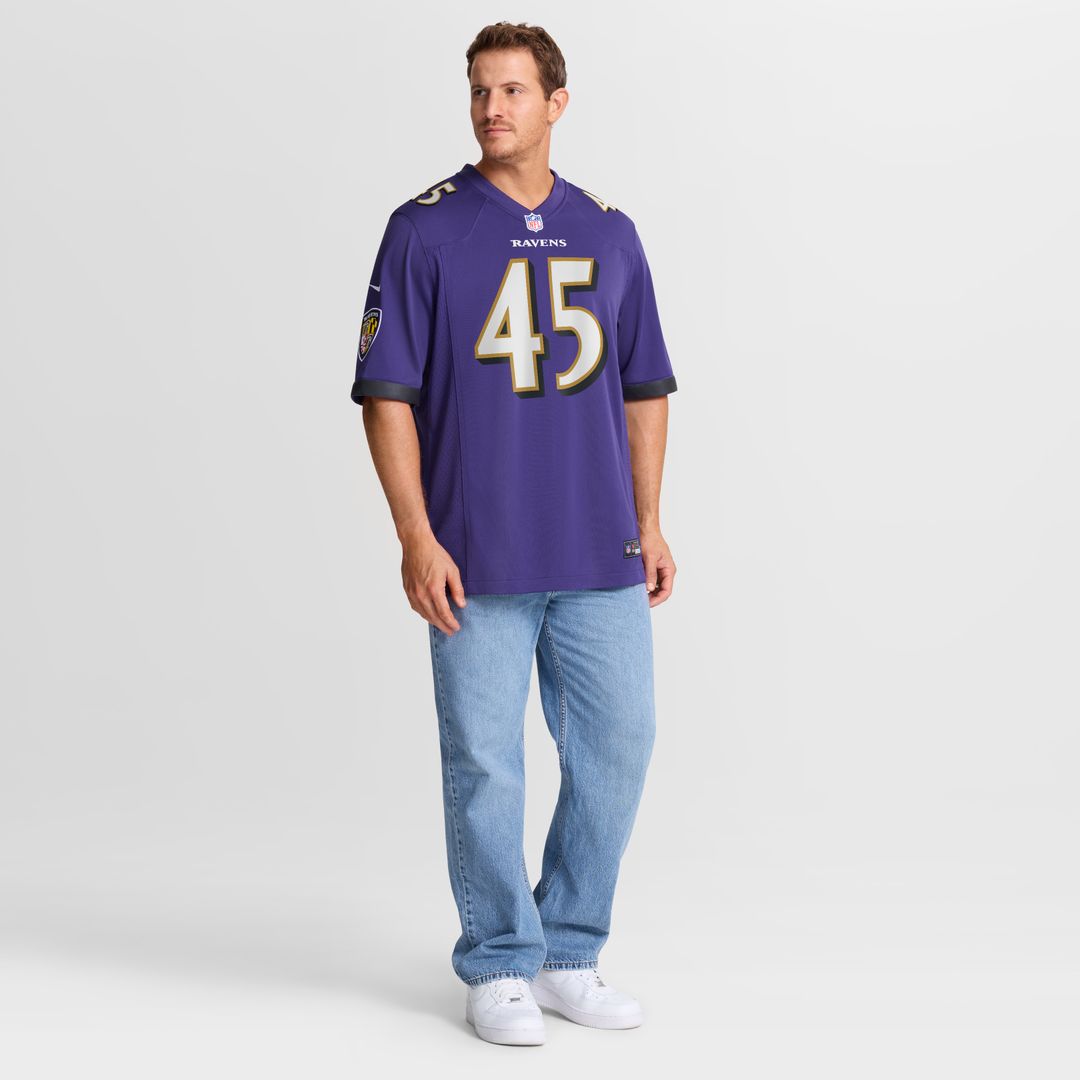 Mike Green Baltimore Ravens Nike Team Game Jersey -  Purple