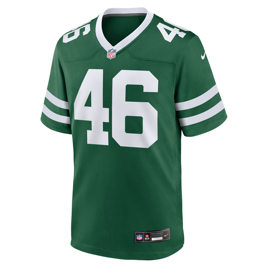 Joseph Ossai New York Jets Nike Team Game Jersey - Legacy Green