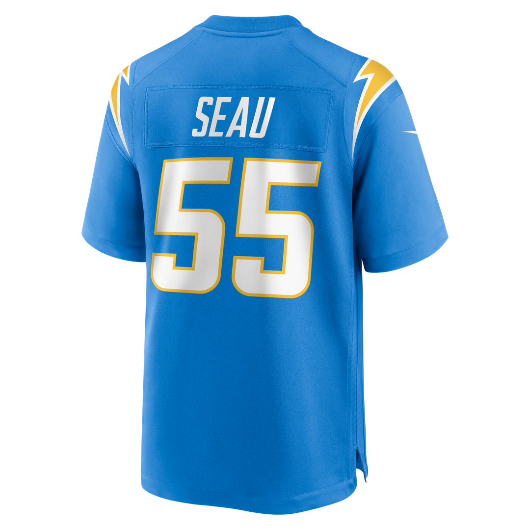 Junior Seau Los Angeles Chargers Nike Game Retired Player Jersey - Powder Blue