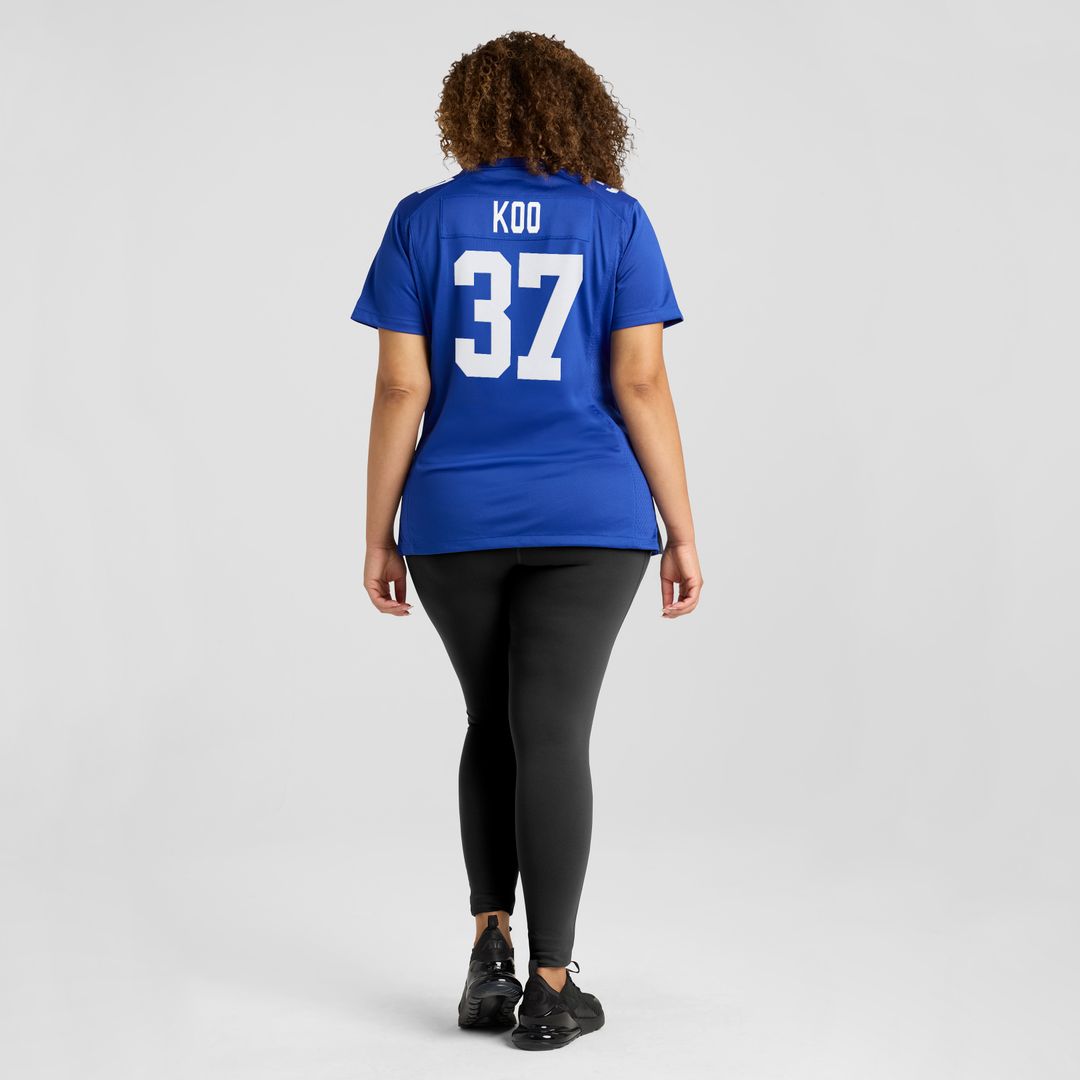 Younghoe Koo New York Giants Nike Women's Team Game Jersey -  Royal