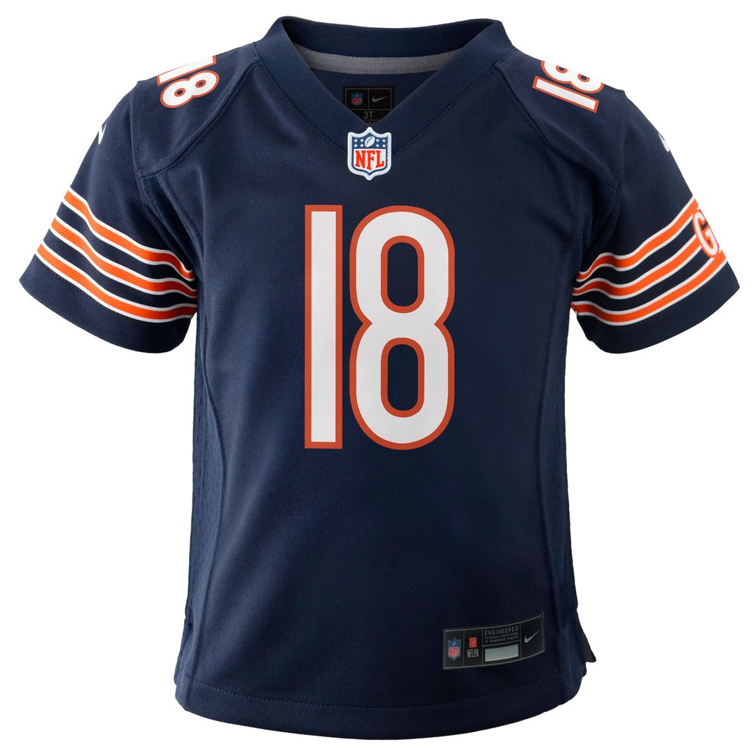 Caleb Williams Chicago Bears Nike Youth Game Jersey - Navy