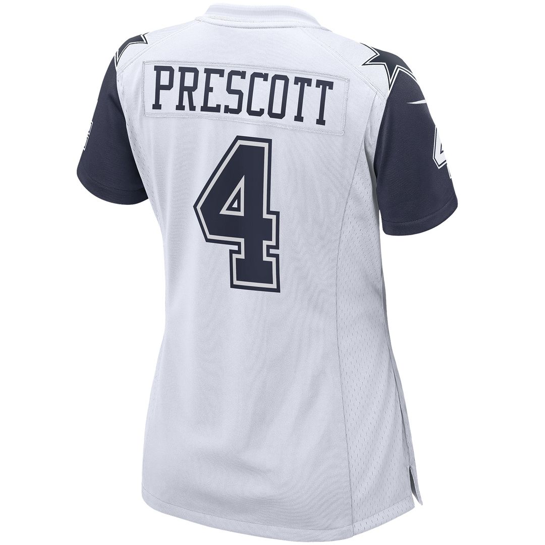 Dak Prescott Dallas Cowboys Nike Women's Game Team Jersey - Navy