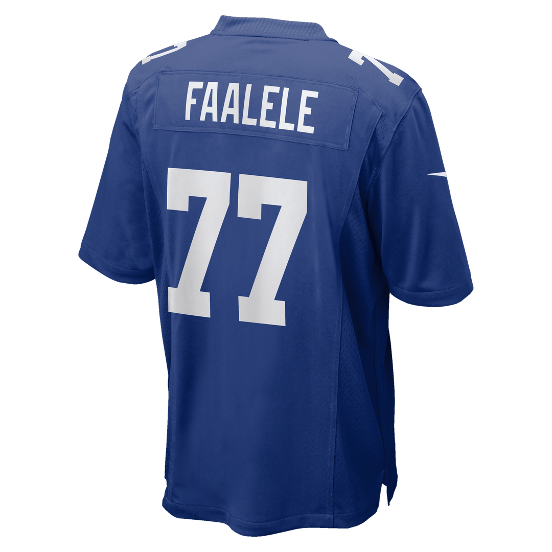 Daniel Faalele New York Giants Nike Team Game Jersey - Royal
