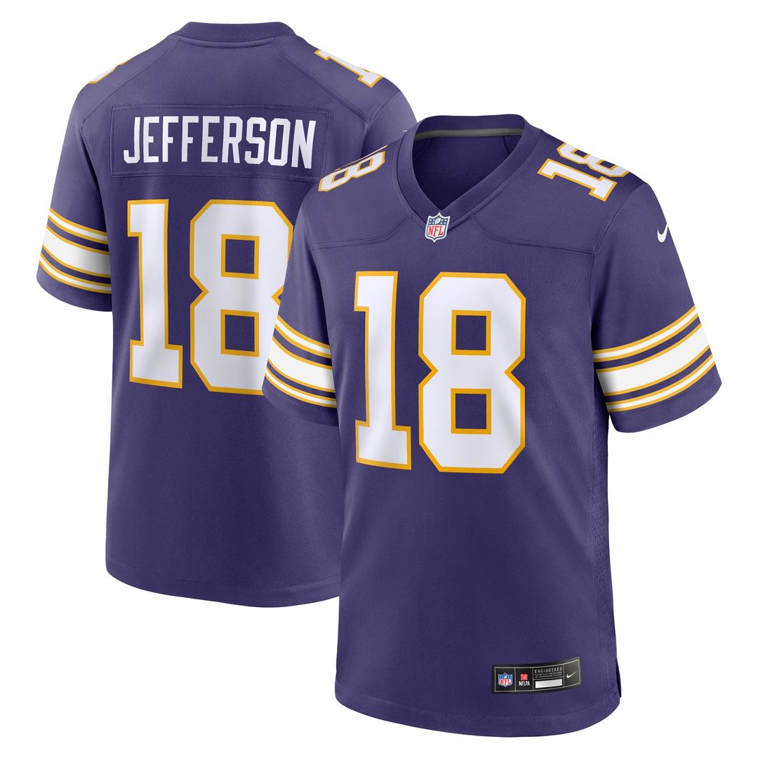 Justin Jefferson Minnesota Vikings Nike Alternate Game Player Jersey - White